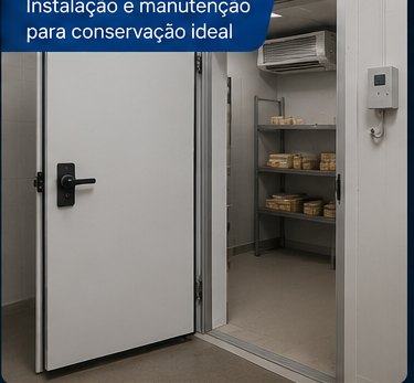 Serviço de câmaras frias