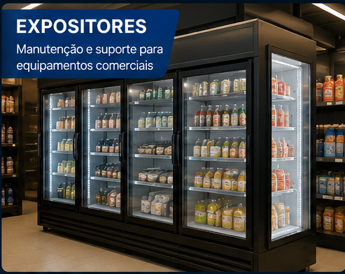 Serviço de expositores