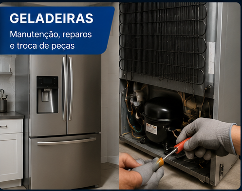 Serviço de geladeiras